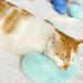 Hahasong Comfortable Pet Cushion - Pet Neck Support Cushion Soft Plush Fabric Pet Cervical Neck Cushion for Dog Cat