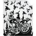 Dirt Bike Motorcycle Super Soft Warm Toddler Throw Blanket Newborn Infant Nursery Blanket for Stroller Crib All Season XS 30 X40 for Pet