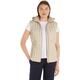 Tommy Hilfiger Damen Weste Feminine Down Vest mit Kapuze, Beige (Classic Beige), M