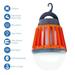 Ozark Trail Bug Zapper with LED Lantern Rechargeable Battery for Ourdoor Use Orange Colour