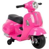 Huffy 6V Mini Vespa Ride on Scooter Pink - One Size