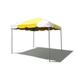 Party Tents Direct Weekender West Coast Frame Party Tent Yellow 10 ft x 10 ft