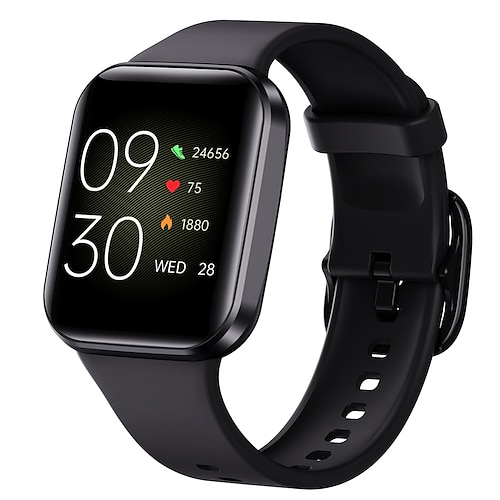Q23 Smart Watch 1,69 Zoll Smart Band Fitness Armband Bluetooth Temperaturüberwachung Schrittzähler Anruf-Erinnerung für Android iOS Frauen Männer Nachrichten-Erinnerung Kamera Steuerung Immer ein Image