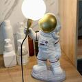 Astronaut Table Light Kids Room Spaceman Moon Desk Lamp Resin Moon Night Light