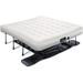 sell well Ivation EZ-Bed (Queen) Air Mattress with Frame & Rolling Case Self Inflatable Blow Up Bed Auto Shut-Off Comfortable Surface AirBed Best for Guest Travel Vacation Camp