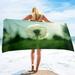 Oversized Beach Towel Dandelion Extra Large Big Pool Swim Travel Soft Towel Blanket for Camping Travel Lounge Chair Cover Gift