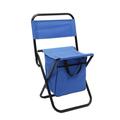 WQQZJJ Foldable Chair Fishing Chair With Storage Bag Outdoor Folding Chair Compact Fishing Stool Portable Camping Stool Backpack Chair With Oxford Cloth For Beach/Outing /Family Camping Chairs