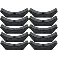 10 Pcs Dumbbell Rack Hollowed Dumbell Racks Dumbbells Bar Cushion Weightlifting Stand Bracket Gym Accessory Fitness