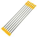 Hose 6 Pcs Retractable Pole Washing Long Sprayer Rod Wand Accessories Stainless Steel Boom Plastic