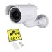 One-piece Bracket Dummy Waterproof Camera Recycling Use Dummy Security Camera for Home Security with Adjustable Waterproof Cover