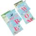 2 Pcs Easter Party Decoration Garden Banner Outdoor Festival Flag Flags for All Seasons Fabric Plastic