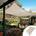 Kbndieu Sun Shade Sail Canopy 6.5 x 6.5 Rectangle Outdoor Sunny Shade Cloth Garden Sun Shade Netting Shade Canopy for Pergola Greenhouse Plants Growing Chicken Coop - Summer Savings Clearance