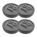 BLUESON 1/2/4Pcs Thermometer Probe Grommet for Bbq Grill for Weber 85037 Smokey Mountain C