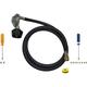 Propane Conversion Kit from NG to LP Fit For Weber SUMMIT 670 - SUMMIT 660 or the - - SUMMIT 650 Models - 5 Propane Hose and Regulator Assembly - PreDrilled Orifices for ALL Included