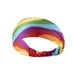 Melotizhi Headbands for Women S Hair Bands Non Slip Curly Hair Accessories Head Bands Rainbow Sports Hair Band Running Fitness Belt Anti Slip Anti Sweat Yoga Tennis Hair Bandana