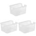 Tea Bag Storage Box Pantry Organizer Bins Coffee Sugar Packets Small Home Accents Decor for Bags Candy Office