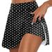 Black Dresses for Women 2024 Womens Casual Prints Tennis Skirt Yoga Sport Active Skirt Shorts Skirt Prom Dresses 2024