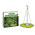 Ttybhh Bird Feeder Bird Feeders Clearance! Hanging Bird Bath Bird Bath Bird Feeder 2 in 1 Hanging Bird Feeder and Bird Bath for Outside Hanging Bird Baths for Outdoors Yellow