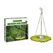 Ttybhh Bird Feeder Bird Feeders Clearance! Hanging Bird Bath Bird Bath Bird Feeder 2 in 1 Hanging Bird Feeder and Bird Bath for Outside Hanging Bird Baths for Outdoors Yellow