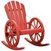 Kepooman Recliner Chair rocking Chair reading Chair lounge Chair balcony Furniture outdoor Patio Furniture lawn Chairs red
