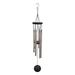 Buodes Gardening Supplies Patio Garden Wind Chimes Outdoor Deep Tone Wind Chime Outdoor Sympathy Wind-Chime With 6 Elegant Chime For Garden Patio Black Windchimes