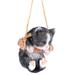 Kitten to Swing Home Decor Ornament Cartoon Garden Statue Yard Art Decoration Out Door Decor Swinging Statue