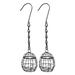 Outdoor Birdcage Bird Feeder Spring Hanging Bird Feeder Garden Yard Feeder 2pcs