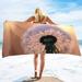 Oversized Beach Towel Dandelion Extra Large Big Pool Swim Travel Soft Towel Blanket for Camping Travel Lounge Chair Cover Gift