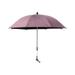 ESULOMP Baby Stroller Sunshade Umbrella Black Glue Baby Stroller Umbrella Sun Umbrella Sunscreen Umbrella