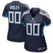 Women's Nike Calvin Ridley Navy Tennessee Titans Game Player Jersey