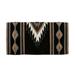 Mustang Del Rio Saddle Blanket Black/Tan 36X34