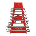 Sueyeuwdi Shoe Organizer for Closet Closet Organizers And Storage Slot Wrenches Rack Plastic Holder Tools Mounted Standard Organizer Red Wall 9 Housekeeping & Organizers Red 23*12*4cm