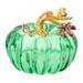 Pumpkin Glass Decor Pumpkins Halloween Room Baddie Figurine Vegetable Crystal Ornament Paperweight Collectible