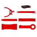 Andoer crowbar Car Maintenance And Pry Bar Kit Car Maintenance Tool Kit Car Interior Door Clip Bar Set Car Removal Tool Clip Panel Removal Car Interior Door Set Car Interior Qisuo Buzhi Bar Eryue Pry