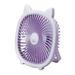 WINDLAND USB Rechargeable Fan Mini Fan for Outdoor Adventures Better Cooling Room Camping Cooling Fan Mini Quiet Hanging Fan