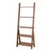 New Pacific Direct Reeve 25 6-shelf Wood Stair Shelf in Brown/Walnut