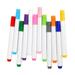 School Supplies Dealsï¼�Dry Erase Marker Pens 12 Colour Liquid Chalk Markers for Chalkboards Signs Windows Blackboard Glass Mirrors - Chalkboard Markers Water Soluble Brush Water-Based Dry Chalk