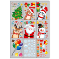 Christmas Window Clings Christmas Window Clings Christmas Window Stickers Christmas Window Decals 9 Sheets Christmas Window Decorations Window Clings for Glass Windows