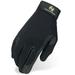 3 SIZE HERITAGE PERFORMANCE RIDING GLOVES HORSE EQUESTRIAN BLACK