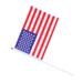 12 Pcs American Flag Waving Flag Small Us Flag Russian Flag Stick Flags of Country USA Flag