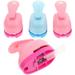 4 Pcs Toy Childrens Toys Dicrool Gift Puncher Kids Plaything Craft Hole Embossing Machine Crafts