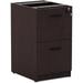 Valencia Series Full Pedestal File Left Or Right 2 Legal/Letter-Size File Drawers Mahogany 15.63 X 20.5 X 28.5