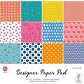 Desecraft Pastel Polka Dot Easter 12x12 Double Sided Paper Pad Pack Scrapbook Cardstock Decorative Paper-36 Sheets-for Card Making Journaling Origami Decorative Scrapbooking Supplies