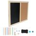 Single-sided Cork Board Office+supplies Hanging Wood
