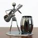 Oneshit Home Decor in Clearance Metal Musical Instrument Decorative Pen Holder Wrought Iron Decorative Pen Holder
