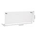 CeRaBuRET Clear Acrylic Brochure Holder Wall Mounted Magazine Rack With 3 Tier Hanging Magazine Bookshelf Rack For Homes Living Rooms Offices Study Display