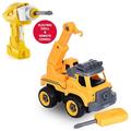 Clearance Sale - DIY Engineering Vehicle Take Apart Toys-With Electric Vehicles Drill-Converts To Remote Control Car RC With Sound