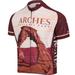 Aches National Park Men s Full Zip Cycling jersey-M