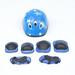 Banzch Kids Bike Helmet Set Skateboard Knee Pads -7Pcs/Set Children Kids Helmet Knee Elbow Pad Cycling Skate Bike Protecs