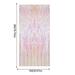 WANYNG Curtain Foil Fringe Curtains Metallic Tinsels Fringe Curtains For Party Prom Birthday Wedding Favors Decoration tassel curtain B